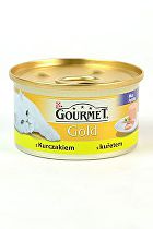 Gourmet Gold konz. kočka jemná paštika s kuř.masem 85g