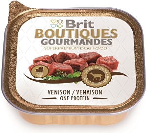 Brit Boutiques Gourmandes Venison Small Breed Meat150g