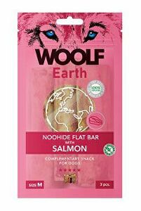 Woolf pochoutka Earth NOOHIDE M Salmon 90g