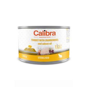 Calibra Cat  konz.Sterilised krůta 200g