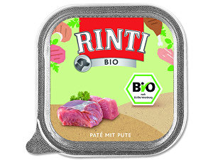 Rinti Dog BIO paštika krůta 150g