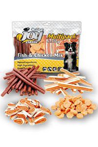 Calibra Joy Dog Multipack Fish & Chicken Mix 4x70g NEW
