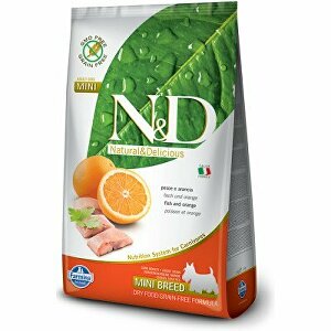 N&D Grain Free DOG Adult Mini Fish & Orange 800g