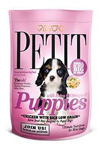 Petit Dry Puppies with Extra Omega-3 Low Grain 1,5kg