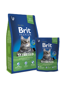 Brit Premium Cat Sterilised 1,5kg NEW