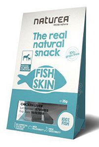 Naturea pamlsky Natural snack pes rybí kůže 35g
