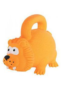 Hračka pes HANDLE latex 15cm oranžová Zolux