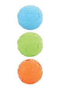 Hračka pes míček gumový TREAT 7,5cm mix barev Zolux