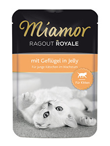 Miamor Cat Ragout Junior kapsa drůbež100g