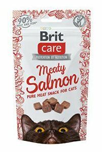 Brit Care Cat Snack Meaty Salmon 50g