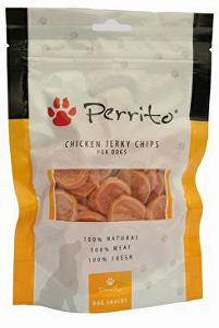 Perrito Chicken Jerky Chips pro psa 100g