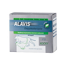 Alavis Enzymoterapie-Curenzym pro psy a kočky 40cps