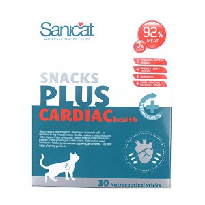 Sanicat snack cardiac 30ks