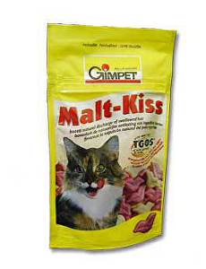 Gimpet kočka Pusinky s maltozou Malt-Kiss 50g