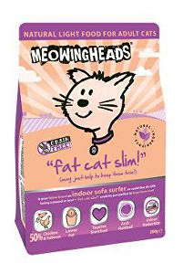 MEOWING HEADS Fat Cat Slim 250g