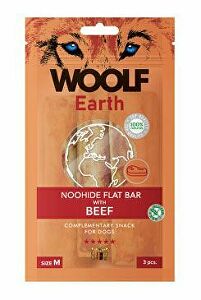Woolf pochoutka Earth NOOHIDE M Beef 90g