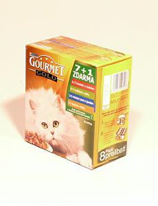 Gourmet Gold konz. kočka gril.k.Mix Multi 7x85g+1ksR