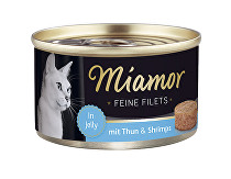 Miamor Cat Filet konzerva tuňák+krevety 100g + Množstevní sleva