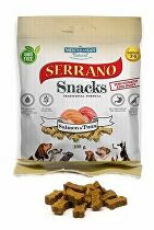Serrano Snack for Dog-Salmon&Tuna 100g + Množstevní sleva