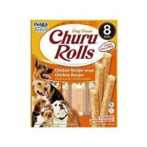 Levně Churu Dog Rolls Chicken wraps Chicken 8x12g