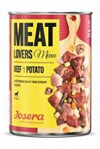 Levně Josera Dog konz.Meat Lovers Menu Beef with Potato 400g