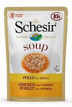 Levně Schesir Cat kapsa Adult Soup kuře/dýně 85g