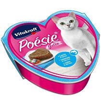 Vitakraft Cat Poésie konz. želé losos a špenát 85g