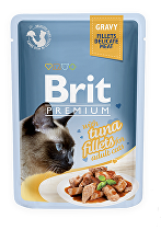 Brit Premium Cat D Fillets in Gravy With Tuna 85g + Množstevní sleva