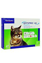 Effipro DUO Cat (1-6kg) 50/60 mg, 4x0,5ml 1+1 zdarma