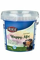 Trixie Soft Snack Happy MIX kuře,jehněčí,losos 500g TR + Množstevní sleva