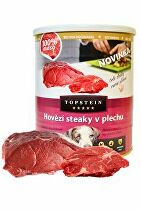 Levně Topstein Hovězí steaky v plechu 800 g