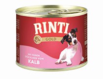 Rinti Dog Gold konzerva telecí 185g + Množstevní sleva