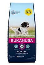 Levně Eukanuba Dog Adult Medium 18kg BONUS