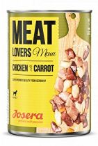 Levně Josera Dog konz.Meat Lovers Menu Chick.with Carrot400g
