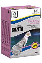 Bozita Feline Hair & Skin - Sensitive TP 190g + Množstevní sleva