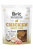 Levně Brit Jerky Chicken with Insect Meaty Coins 200g
