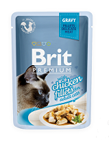 Brit Premium Cat D Fillets in Gravy With Chicken 85g + Množstevní sleva