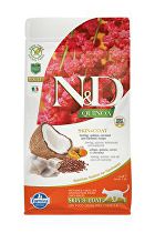 N&D Quinoa CAT Skin & Coat Herring & Coconut 1,5kg + konzerva zdarma