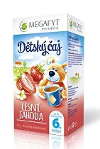 Čaj Megafyt dětský ovocný Jahoda lesní 20 sacc