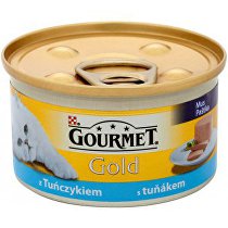 Gourmet Gold konz. kočka jemná paštika tuňák 85g