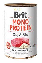 Brit Dog konz Mono Protein Beef & Brown Rice 400g