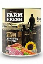 Farm Fresh Dog Sheep with Sweet Potatoes konzerva 400g