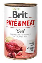 Brit Dog konz Paté & Meat Beef 400g + Množstevní sleva