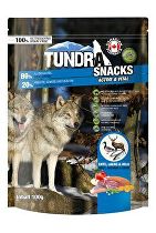 Levně TUNDRA dog snack Duck, Salmon, Game Active&Vital 100g