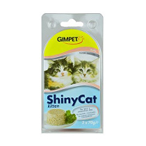Gimpet kočka konz. ShinyCat  Junior kuře 2x85g + Množstevní sleva