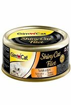 Levně Gimpet kočka konz. ShinyCat filet tuňák s dýní 70g