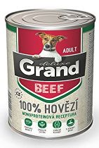 GRAND konz. pes deluxe 100% hovězí 400g + Množstevní sleva