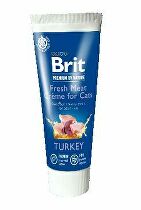 Brit Premium Cat by Nature Creme Turkey Fresh Meat 75g + Množstevní sleva