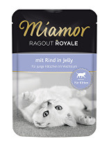 Miamor Cat Ragout Junior kapsa hovězí v želé 100g + Množstevní sleva