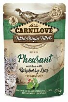 Levně Carnilove Cat Pouch Pheasant & Raspberry Leaves 85g